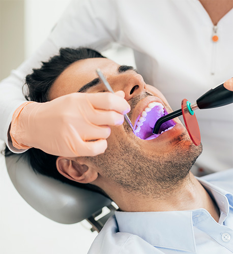 What Happens During a Filling Appointment at Santa Barbara Family Dentistry Image.