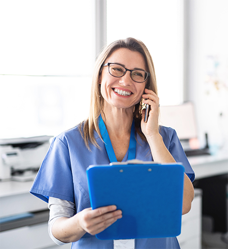 Meeting with Our Front Office Team Santa Barbara Family Dentistry Santa Maria Image.